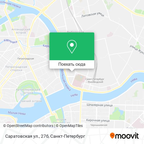 Карта Саратовская ул., 27б