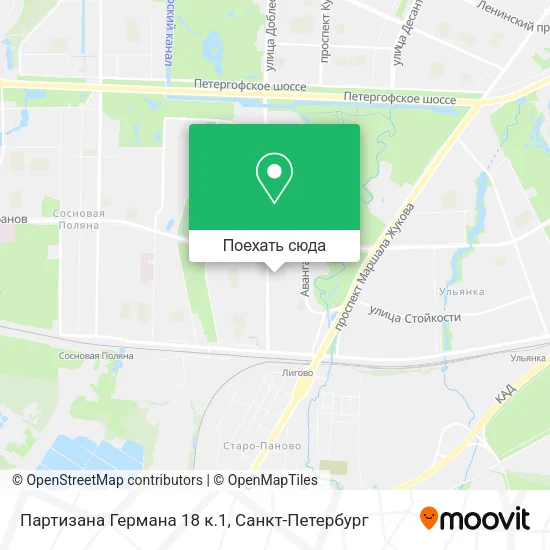 Карта Партизана Германа 18 к.1