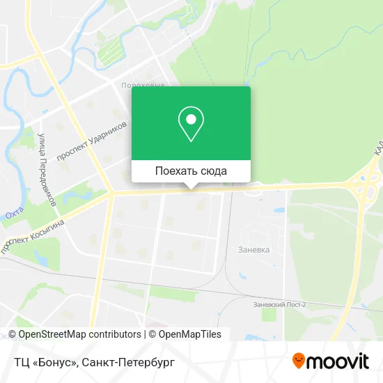 Карта ТЦ «Бонус»