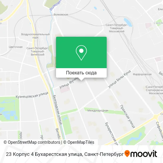 Карта 23 Корпус 4 Бухарестская улица