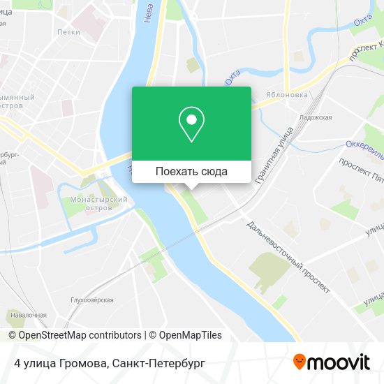 Карта 4 улица Громова