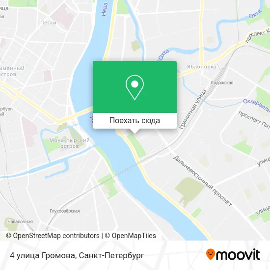 Карта 4 улица Громова