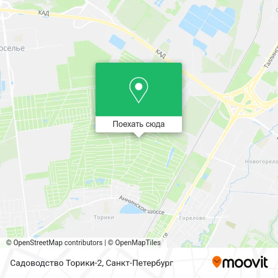 Карта Садоводство Торики-2