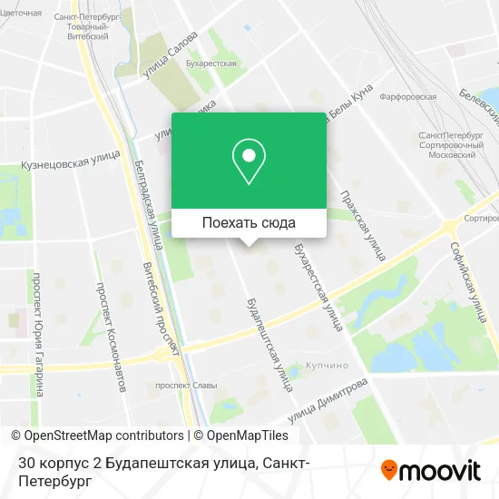 Карта 30 корпус 2 Будапештская улица