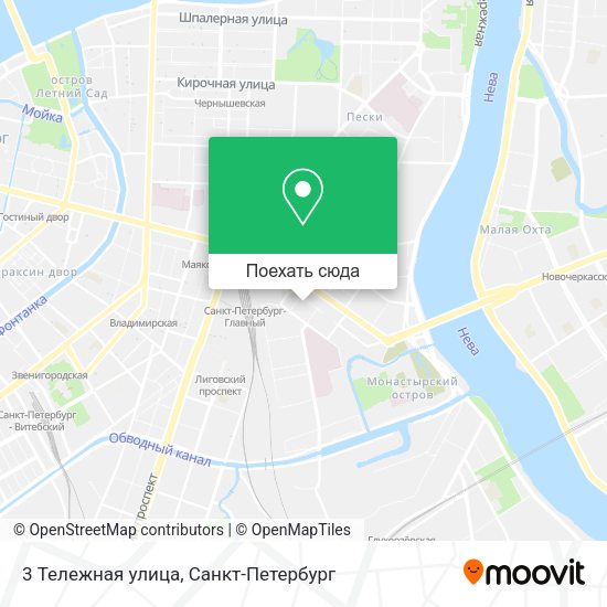 Карта 3 Тележная улица