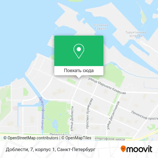 Карта Доблести, 7, корпус 1