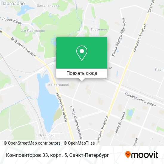 Карта Композиторов 33, корп. 5
