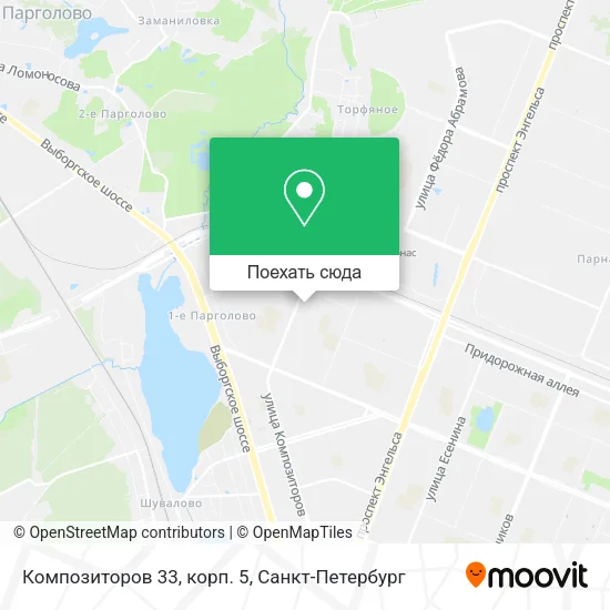 Карта Композиторов 33, корп. 5