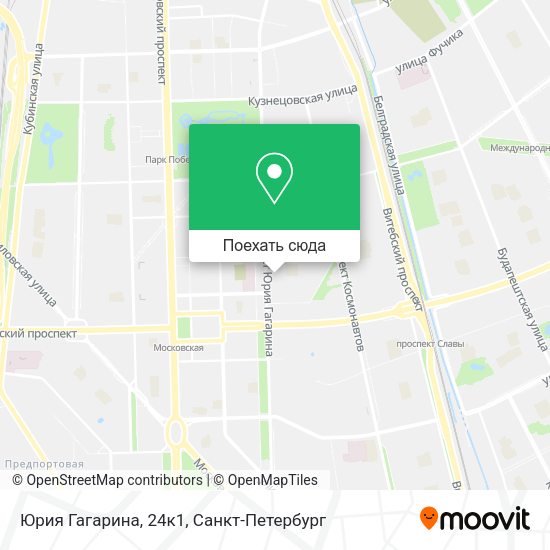Карта Юрия Гагарина, 24к1