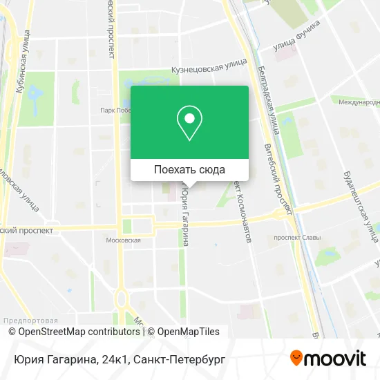 Карта Юрия Гагарина, 24к1