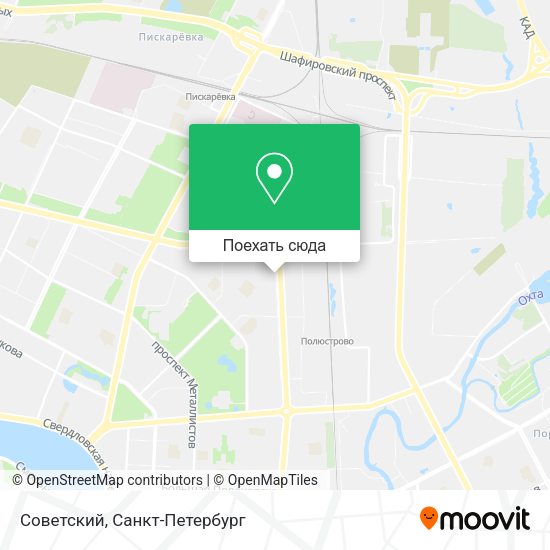 Карта Советский