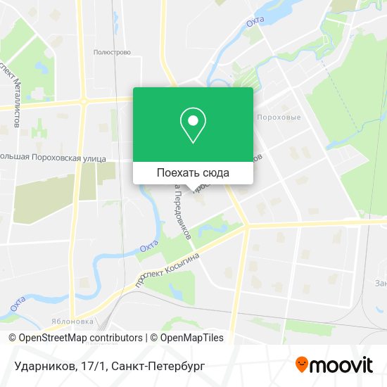 Карта Ударников, 17/1
