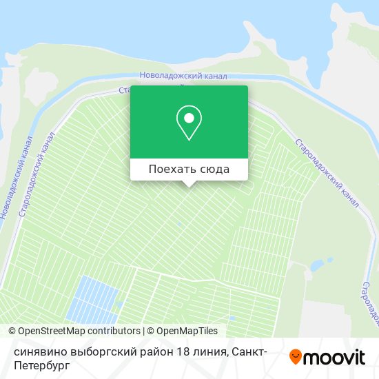 Карта синявино выборгский район 18 линия