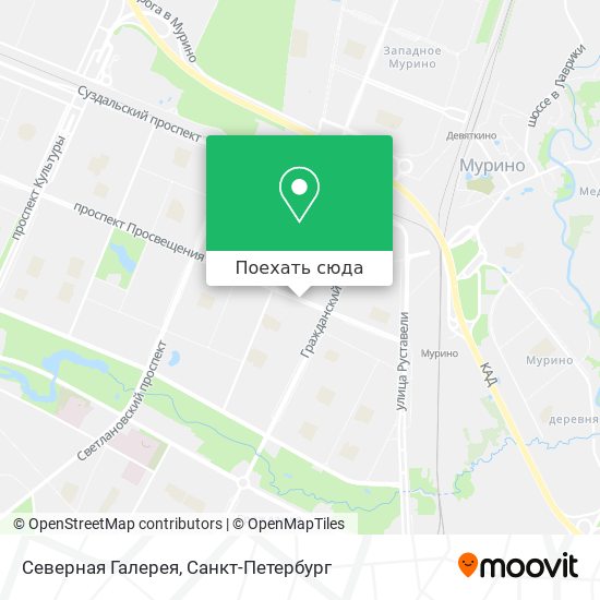 Как доехать до Северная Галерея в Санкт-Петербурге на автобусе, метро,трамвае или троллейбусе?