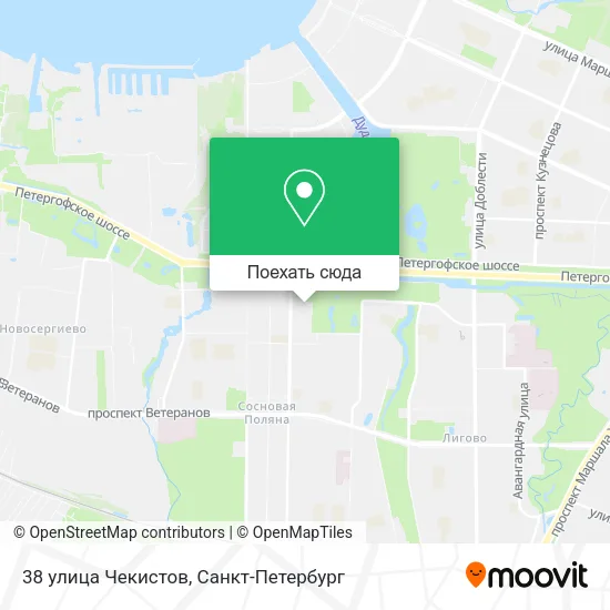 Карта 38 улица Чекистов