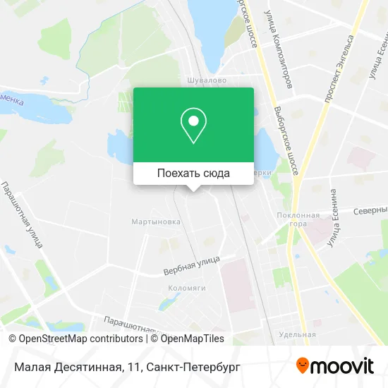 Карта Малая Десятинная, 11