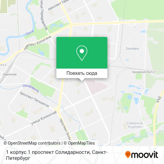 Карта 1 корпус 1 проспект Солидарности