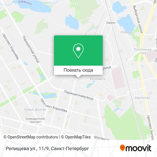 Карта Репищева ул., 11/9