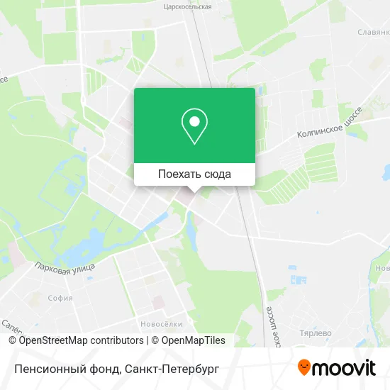 Карта Пенсионный фонд