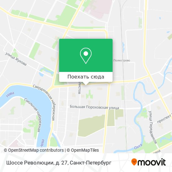 Карта шоссе революции