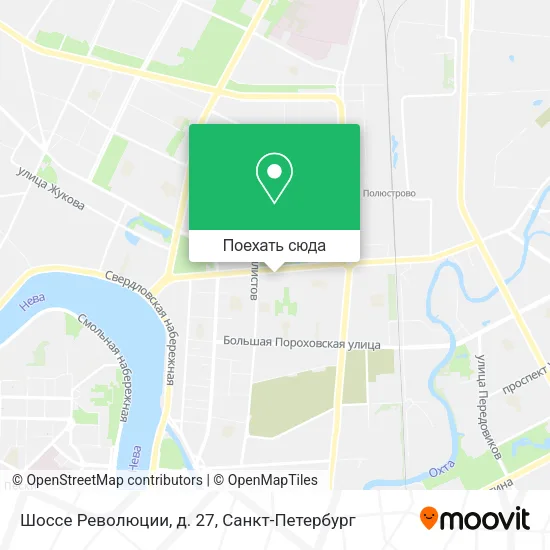 Карта Шоссе Революции, д. 27