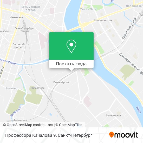 Карта Профессора Качалова 9