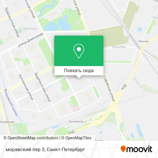 Карта моравский пер 3