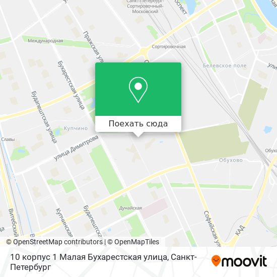 Карта 10 корпус 1 Малая Бухарестская улица