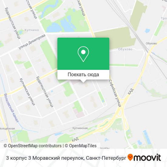 Карта 3 корпус 3 Моравский переулок