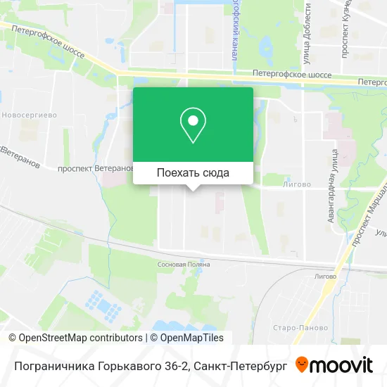 Карта Пограничника Горькавого 36-2