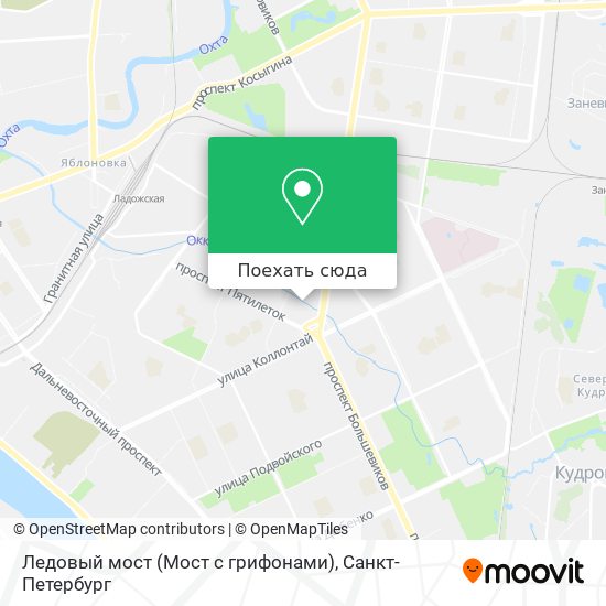 Карта Ледовый мост (Мост с грифонами)