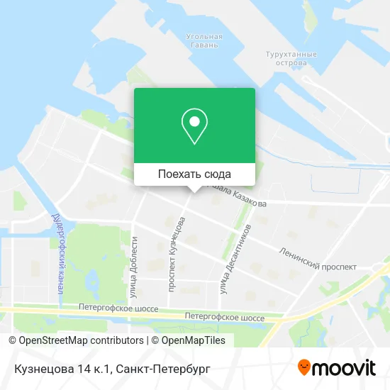 Карта Кузнецова 14 к.1