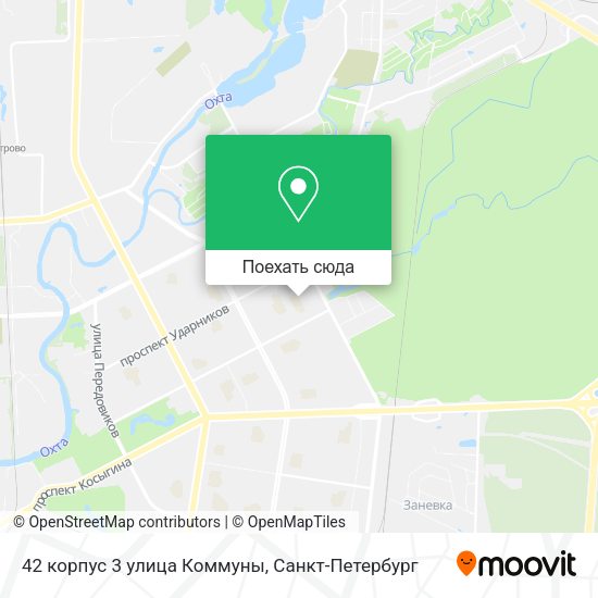 Карта 42 корпус 3 улица Коммуны