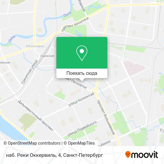 Карта наб. Реки Оккервиль, 4
