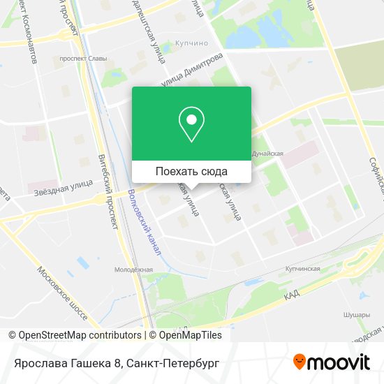 Карта Ярослава Гашека 8