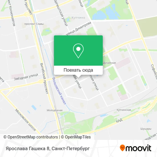 Карта Ярослава Гашека 8