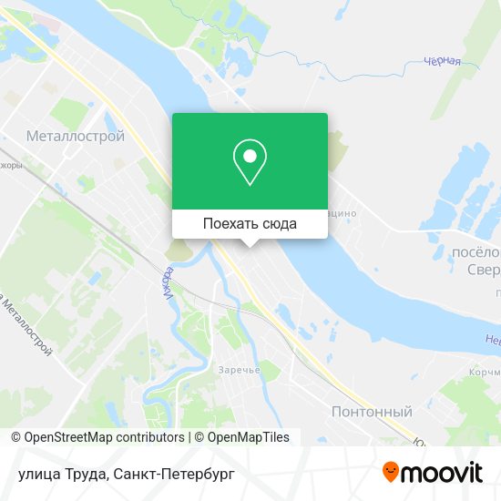 Карта улица Труда