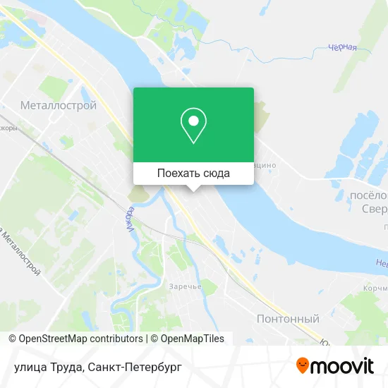 Карта улица Труда