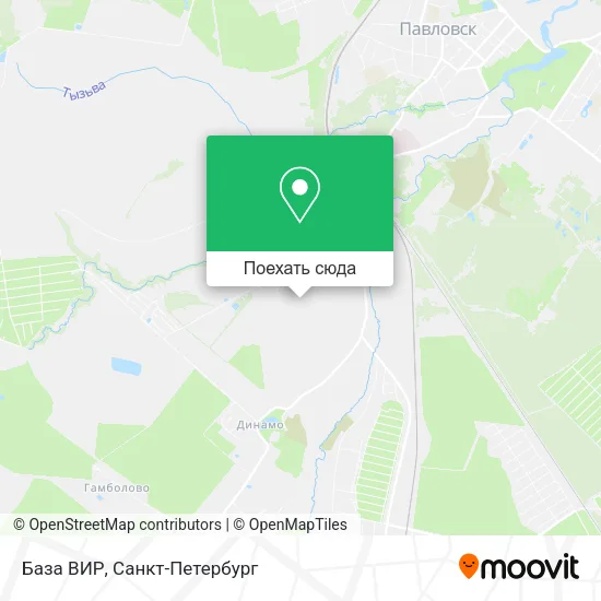 Карта База ВИР