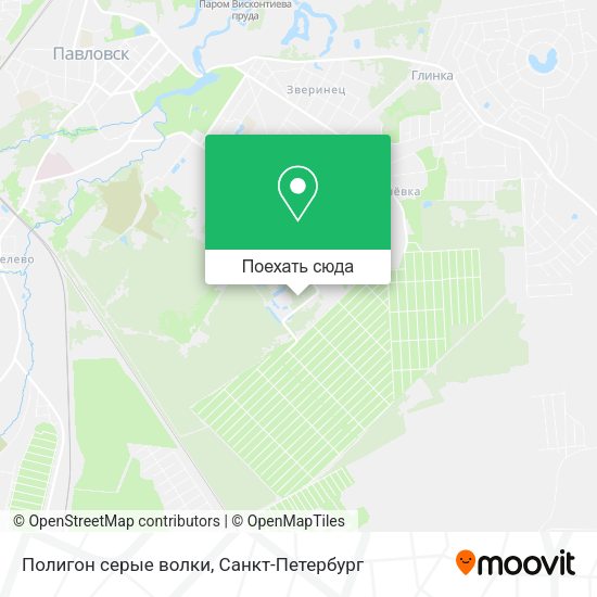 Карта Полигон серые волки