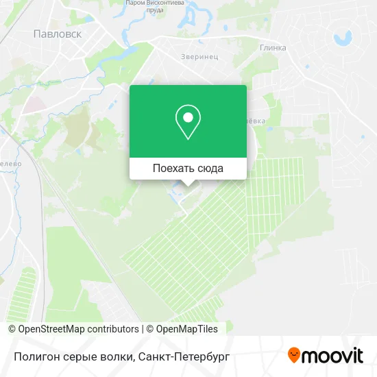 Карта Полигон серые волки