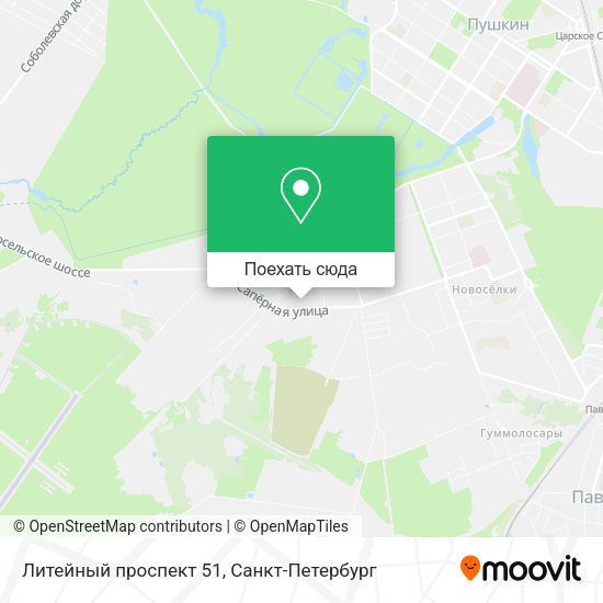 Карта Литейный проспект 51