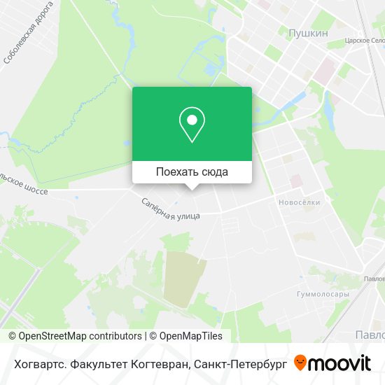 Карта Хогвартс. Факультет Когтевран