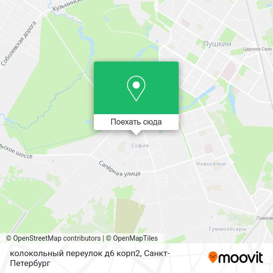 Карта колокольный переулок д6 корп2