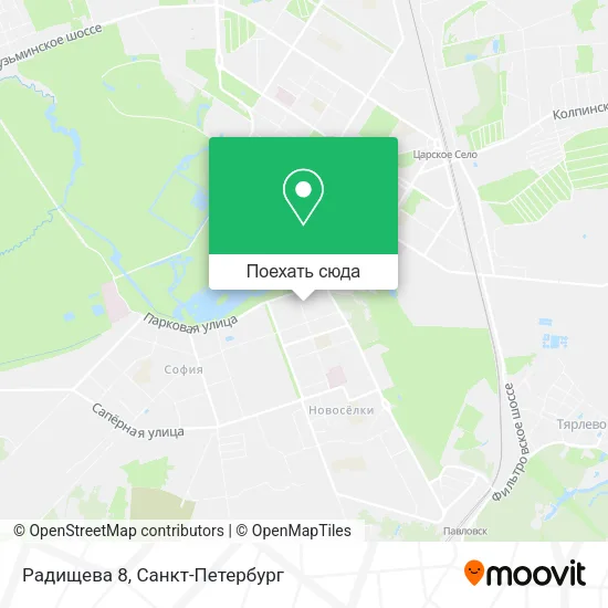 Карта Радищева 8