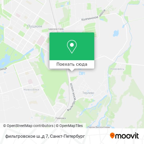 Карта фильтровское ш.,д 7