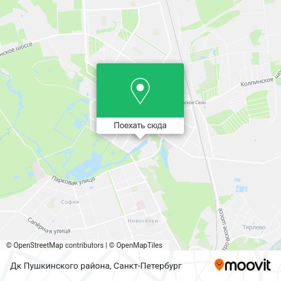Карта Дк Пушкинского района