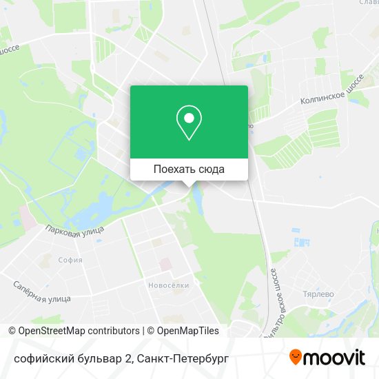 Карта софийский бульвар 2