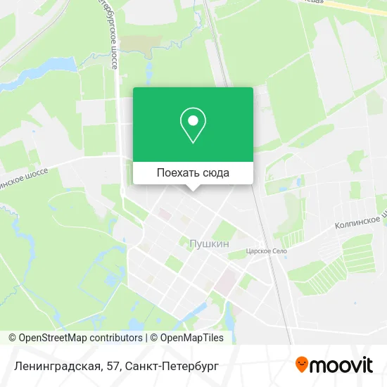 Карта Ленинградская, 57