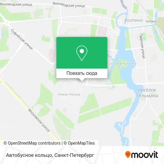 Карта Автобусное кольцо